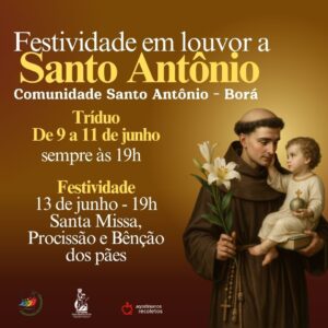 Festividade de Santo Antônio no Borá - participe com fé e devoção!